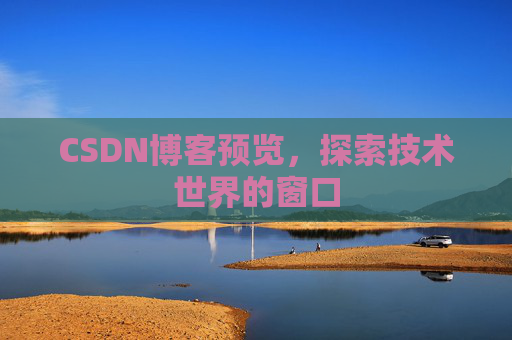 CSDN博客预览,探索技术世界的窗口